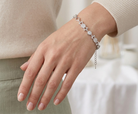 Elegant Style in Genuine 925 Sterling Silver