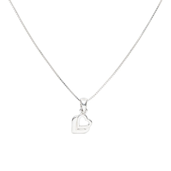 Dainty Diamond Bow Pendant Necklace